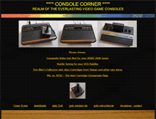 Tablet Screenshot of console-corner.de